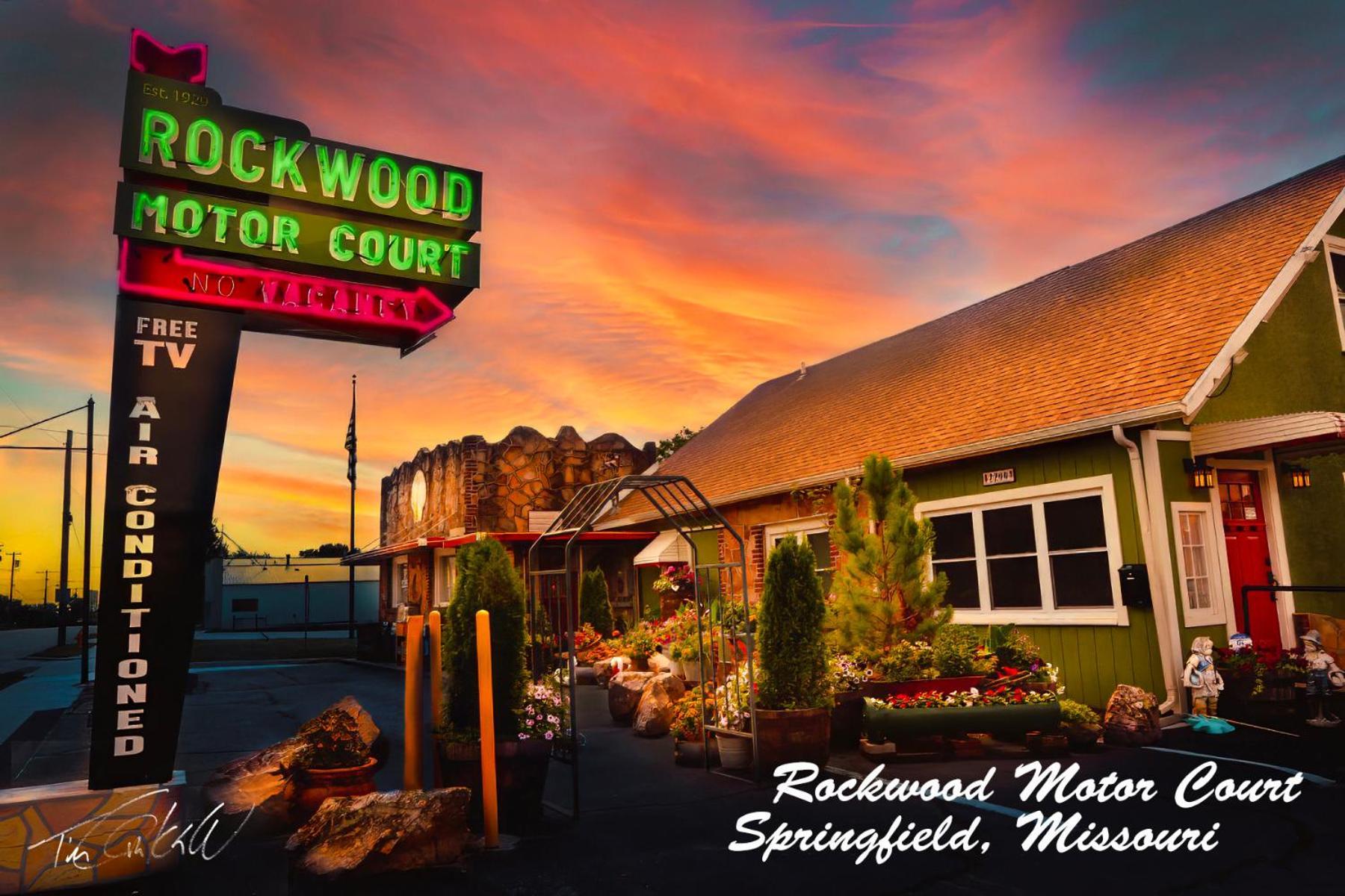 Rockwood Motor Court Motel Springfield Eksteriør billede